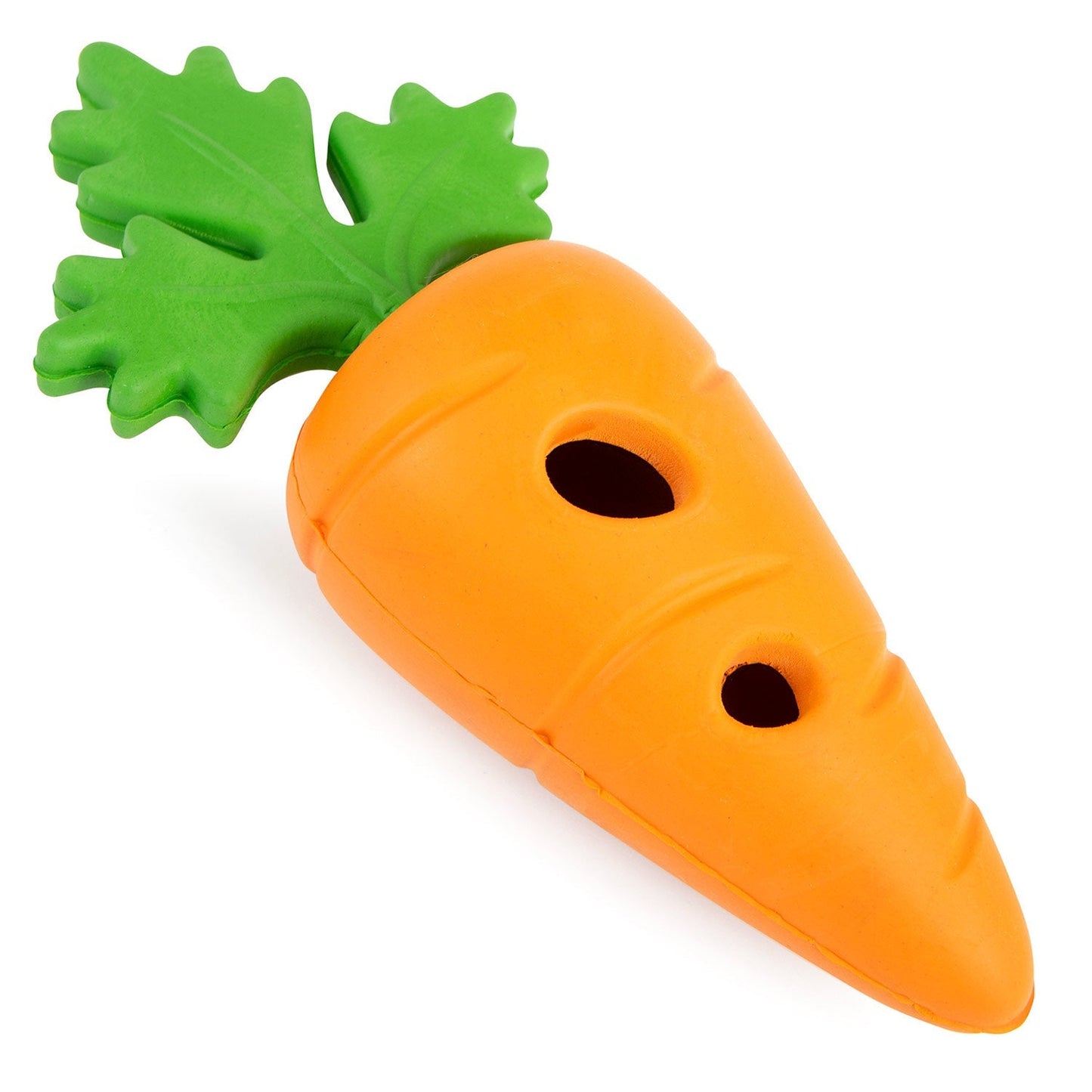 Jeffers Natural Rubber Baby Carrot Treat Dispensing Dog Chew Toy