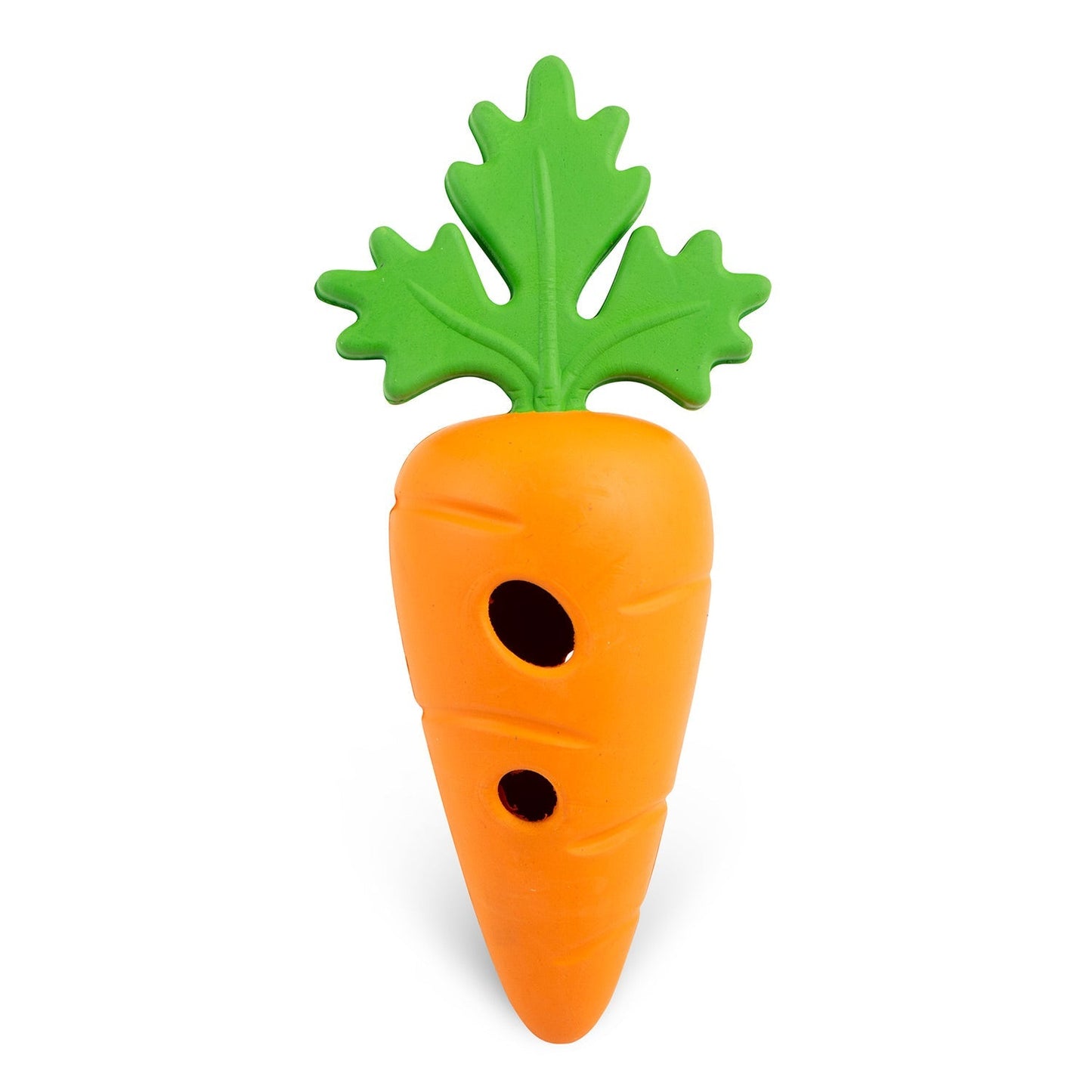 Jeffers Natural Rubber Baby Carrot Treat Dispensing Dog Chew Toy