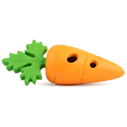 Jeffers Natural Rubber Baby Carrot Treat Dispensing Dog Chew Toy