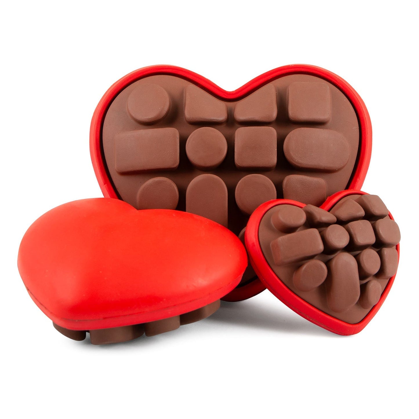 Jeffers Natural Rubber Box of Chocolates Dog Chew Toy for Medium-Chewers