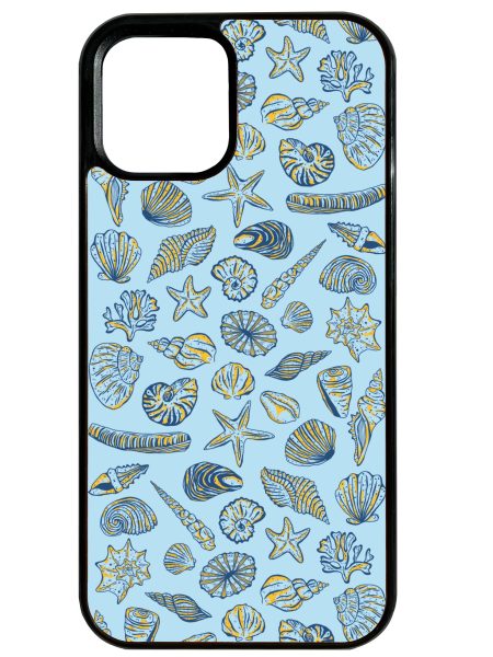 Sea Shells in Blue Phone Case