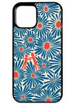Flower Fields in Blue Phone Case